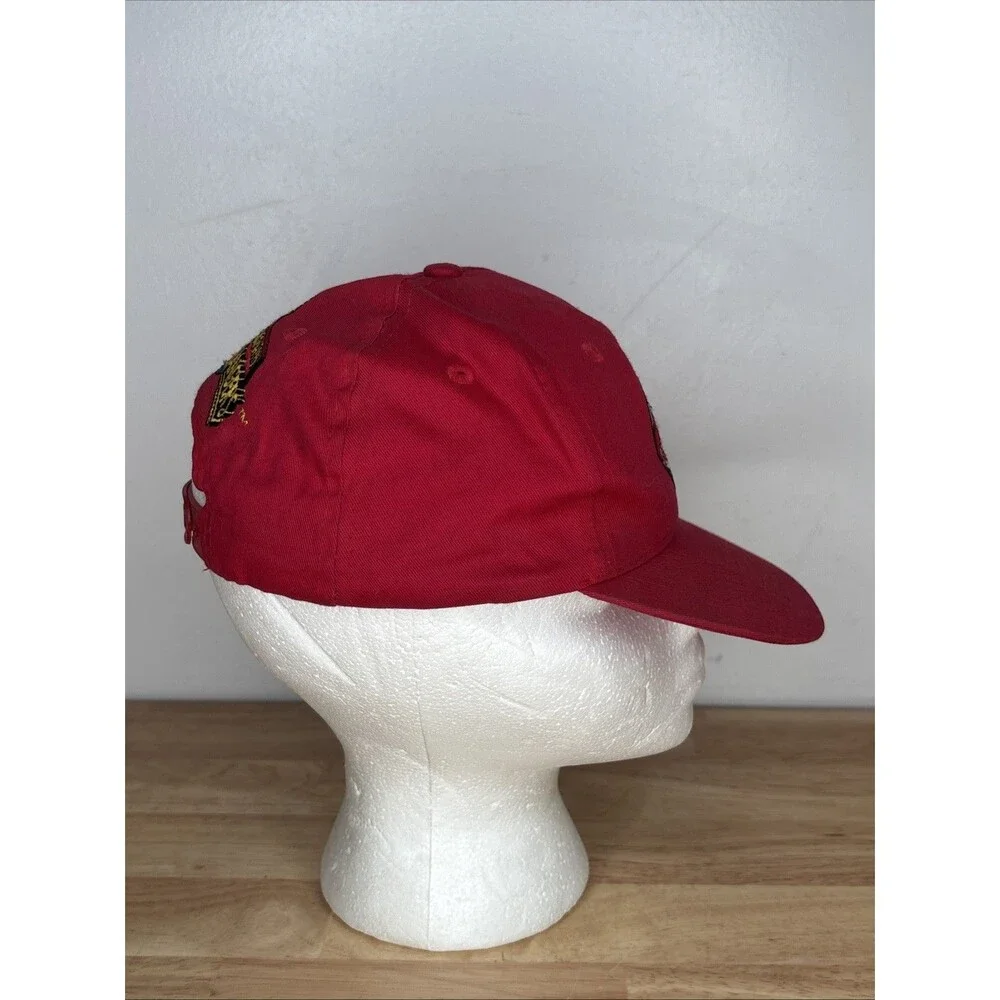 Vintage Mighty Morphin Power Rangers Red Ranger Hat High Point Snapback Cap 90s